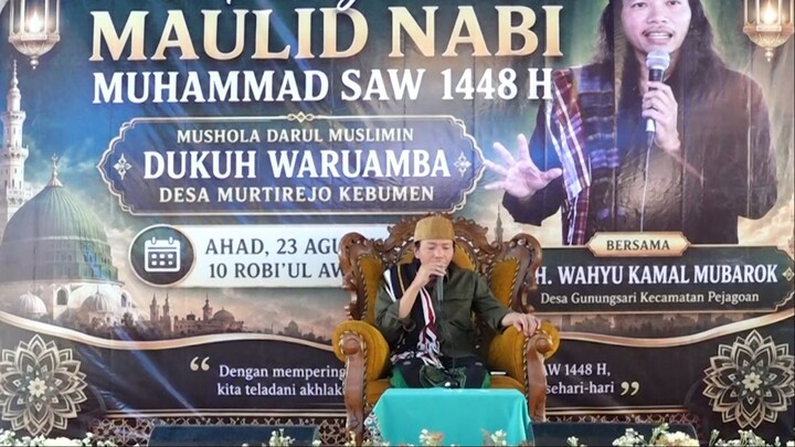 MAULID NABI MUHAMMAD SAW. 1448 H MUSHOLA DARUL MUSLIMIN WARUAMBA MURTIREJO KEBUMEN2026