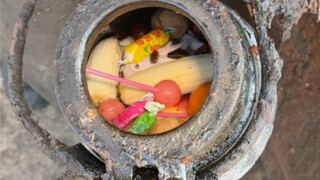 دجاج مغطى بالفواكه في شوارع هوهتشو!!