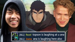 Topson DK laughing at ANA's Medusa? -- TI CHAMP BUILD