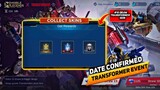 DATE CONFIRMED! HOW TO GET TRANSFORMER SKIN BY USING THE 10X DRAW FROM THE TRANFORMERS EVENT | MLBB