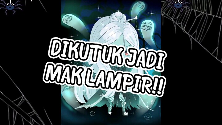 Aku dikutuk jadi Mak Lampir dalam semalam?!😭 (Edisi Halloween)