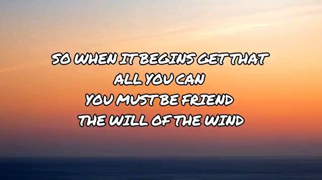 Will Of The Wind