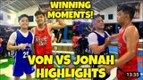 Von Vs Jonah Basketball Highlights + Winning Moments *Raprap YT