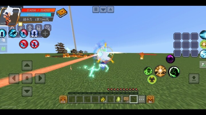 自在极意空VS练虚修仙者，比特萝卜超级赛亚生存与ACME修仙传的比拼