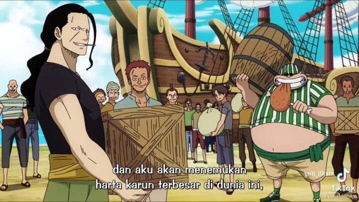 moment Luffy menemukan kru nya
