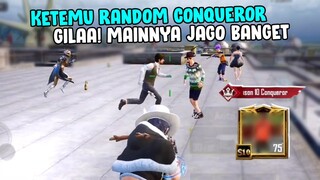 ADU KILL AMA RANDOM CONQUEROR PENGUASA MILITARY BASE! DIA JAGO BANGET JADI SERU!!