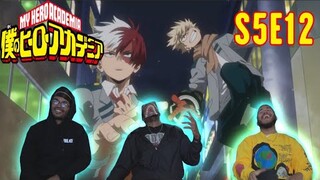 MY HERO ACADEMIA SEASON 5 EPISODE 12 REACTION | NEW PROVISIONAL HEROES