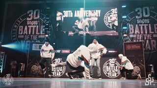 If there is a bboy you don't know here, it's definitely your fault. BOTY 30th Anniversary Special Pe