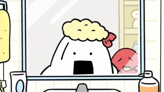 生活不易，饭团卖艺~