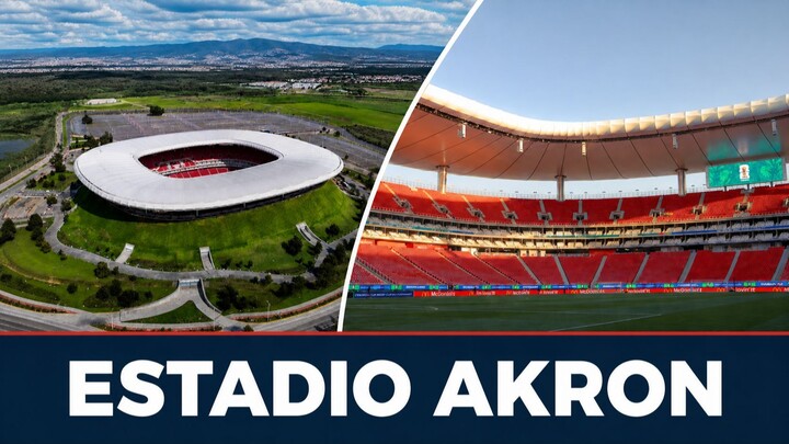 Estadio AKRON La LUJOSA casa de las CHIVAS