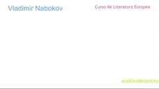 Vladimir Nabokov - Curso de Literatura Europea 1/5