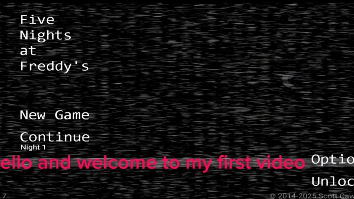 Five nights at freddys [THIS GAME IS HORRFLYING]