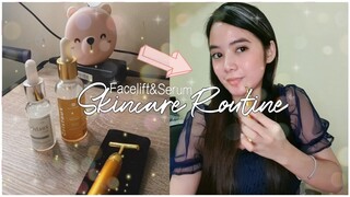 FACELIFT & SERUM SKIN CARE ROUTINE | gurl need to know this!