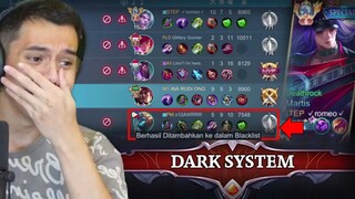 Ini DARK SYSTEM? Top Global 6 Di TROLL Ama PUBLIC!! - Mobile Legends