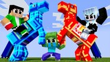 Monster School : Baby Herobrine becomes King After Killing His Father - Minecraft Animation