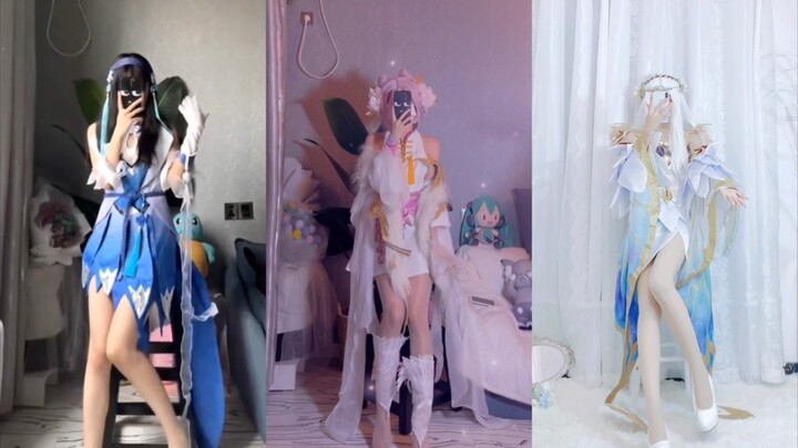 貂蝉#西施#妲己#王者#你们要的cos大合集来了，来看看有你们喜欢那个？#帮帮计划#你们的点赞是我最大的动力