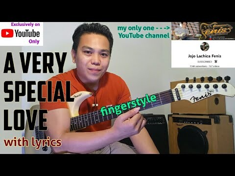 Very Special Love Fingerstyle Guitar Cover