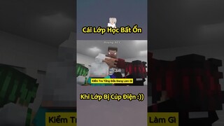 Cái Lớp Học Bất Ổn Khi Lớp Tôi Bị Cúp Điện 🤣 #shorts