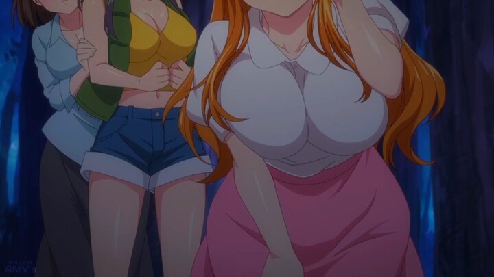 Main Tusuk Ditengah Hutan Anime Harem Camp..!🥵😱