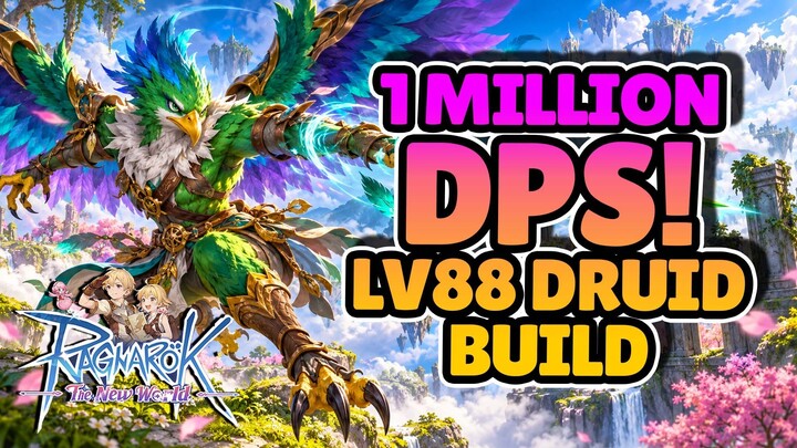[RONW] Finally 1 Million DPS! My Lv88 Wereraptor Druid Build Explained | King Spade