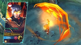 Script Skin Chou Custom Inferno Fist Full Effects | No Password - Mobile Legends