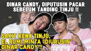 EL RUMI KENA TINJU DINAR CANDY !! UJUNG-UJUNGNYA MINTA TANGGUNG JAWAB DAN "DIURUSIN" !! KODE NIH ??