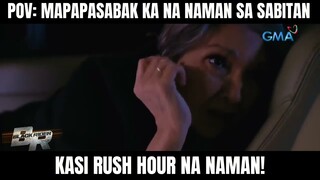 'Yung rush hour na naman kaya mapapasabak ka sa sabitan! | Black Rider