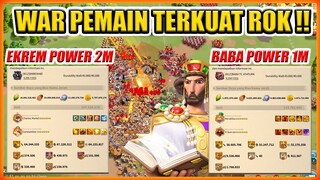 WAR PEMAIN TERKUAT ROK EKREM DAN BABA DI RUINS KVK 3 !!