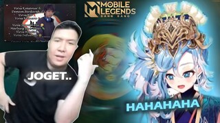 Momen random Spesial collab Windah Basudara dan Kobo Kanaeru main Mobile legends