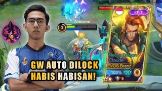 TOP GLOBAL CLAUDE PRANK NYAMAR JADI CLAUDE EVOS BRANZ! AUTO STRESS DILOCK HABIS HABISAN SAMA MUSUH!