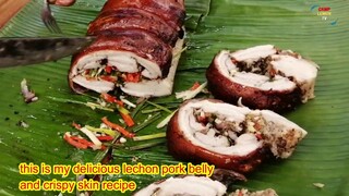 Ganito Ba ang Pagluto mo ng Pork Belly?Napakasarap at Crispy Juicy Lechon Pork Belly!Cooking Pork