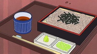 “荞麦面的清香扑鼻而来，仿佛让人置身于田园中，感受到了大自然的清新与宁静。”