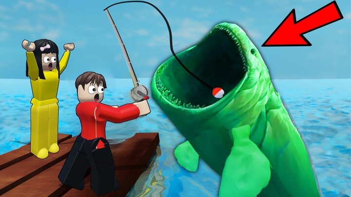 Yuta, Mio Dan Baby Celine Mancing Ikan Dapet Bloop  ROBLOX