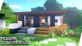 Cara Membuat Modern Starter House - Minecraft Tutorial Indonesia
