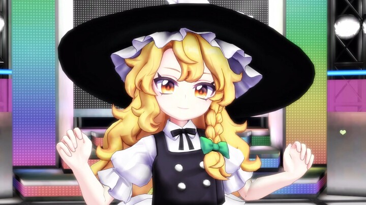 [Touhou MMD] Do you think Marisa's new model is cute?