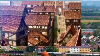 The prototype of the town of the retreating dwarves - Nördlingen