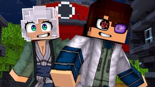 MINHA NAMORADA ENTROU PARA A VILA BLACK 𝗡𝗢 NARUTO DE  MINECRAFT POCKET EDITION  !! ‹ Ine ›