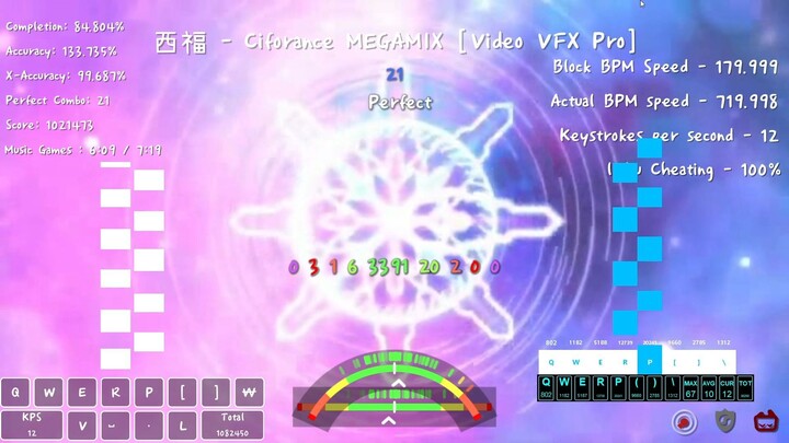 【ADOFAI】西福Ciforance - Ciforance MEGAMIX 99.67%