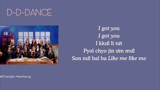 [Phiên âm tiếng Việt] D-D-DANCE - IZ*ONE