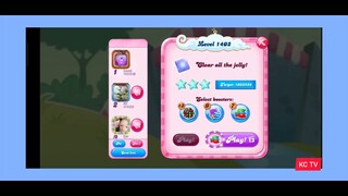 CANDY CRUSH SAGA LEVEL 1402 (NEW VERSION)