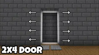 2x4 Piston Door in Minecraft!!