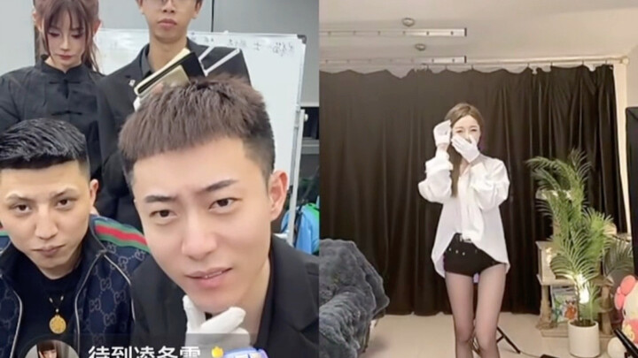 Zhang Shiyao wawancara rekrutmen musim gugur, cewek seksi dengan stoking hitam