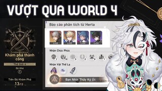 [HONKAI: STAR RAIL] ĐI WORLD 4 CỰC CHÁY VỚI ĐỘI HÌNH DỄ BUILD