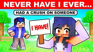Minecraft but NEVER HAVE I EVER...