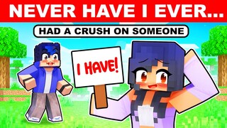 Minecraft but NEVER HAVE I EVER...