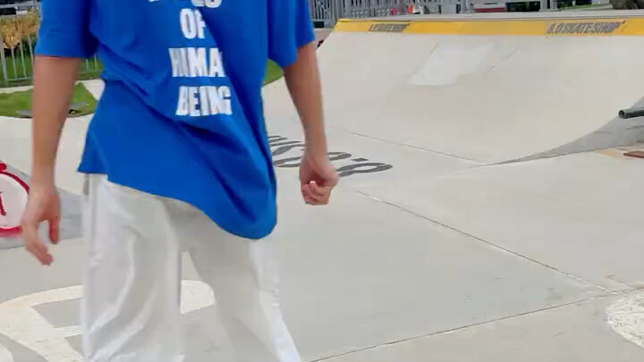 #Ván trượt Thử thách nhảy cao trên mặt phẳng. Quá bá đạo luôn!