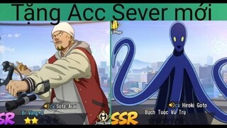 One Punch Man The Strongest: Tặng 3 Nick Trắng Sever Mới Có SSR + Bi vàng Cho Anh Em Đua Top Sever,