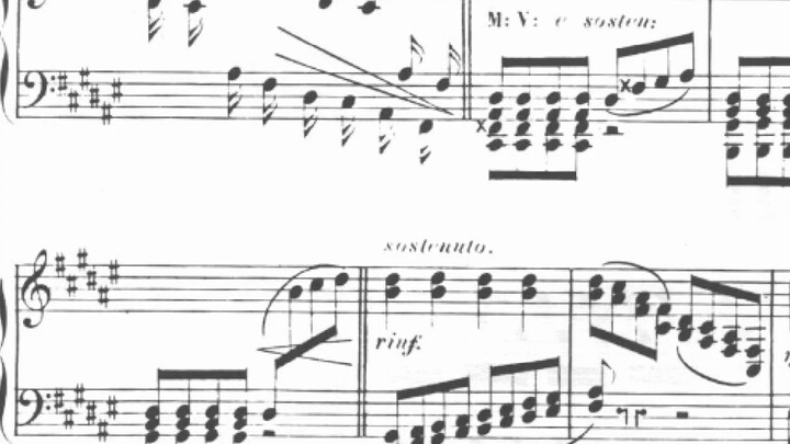 Piano】Alkan-2 buah Op.60