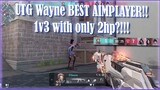 HYPER FRONT UTGWayne THE BEST AIMPLAYER FROM ELITE CUP TOURNAMENT WINNER !!! 1V3 CLUTCH WITH 2 HP?!!