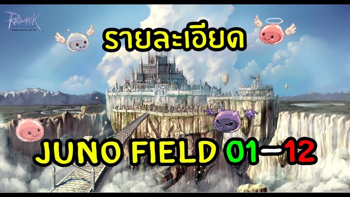 รายละเอียด มอนเตอร์ 10 แผนที่ Juno Field 01-12 | Ragnarok exe jellopy